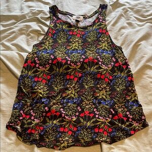 Old Navy Multicolor Floral Tank Top